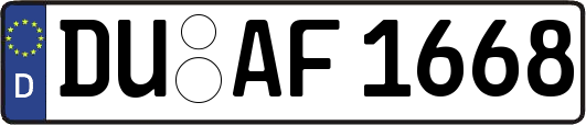 DU-AF1668