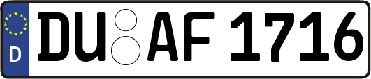 DU-AF1716