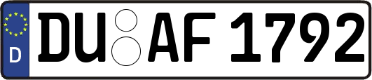 DU-AF1792