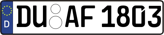 DU-AF1803