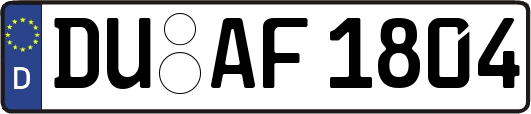 DU-AF1804