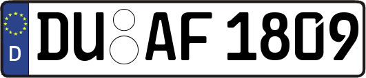 DU-AF1809