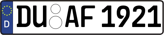 DU-AF1921