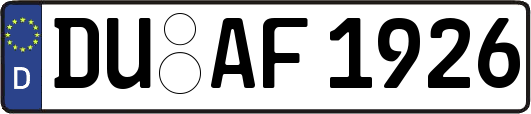 DU-AF1926