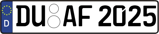 DU-AF2025