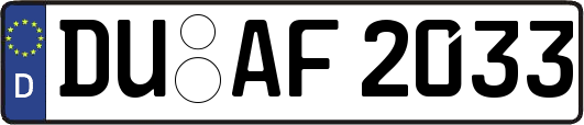 DU-AF2033