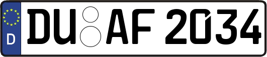 DU-AF2034
