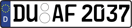 DU-AF2037