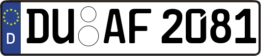 DU-AF2081