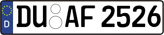 DU-AF2526