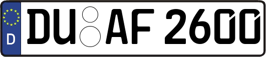 DU-AF2600