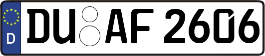 DU-AF2606