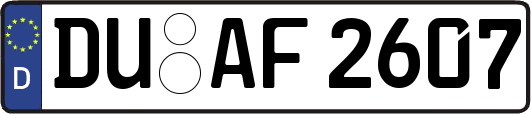 DU-AF2607