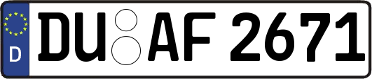DU-AF2671