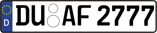 DU-AF2777