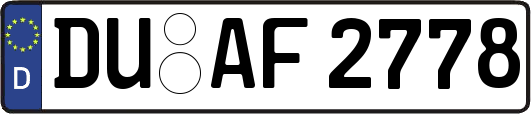DU-AF2778