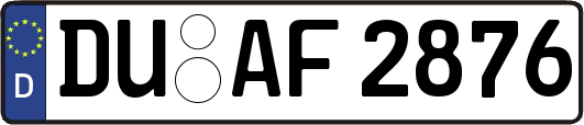 DU-AF2876