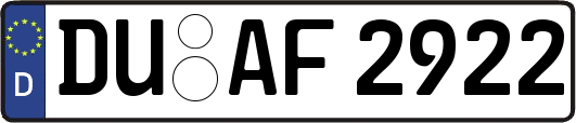 DU-AF2922
