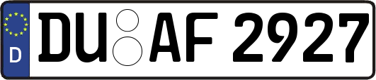 DU-AF2927