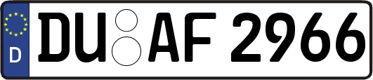 DU-AF2966