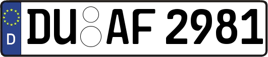 DU-AF2981