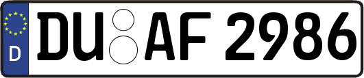 DU-AF2986
