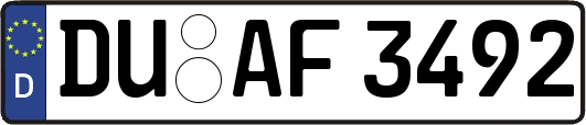 DU-AF3492