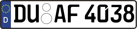 DU-AF4038