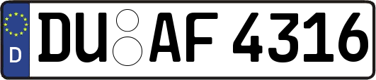 DU-AF4316