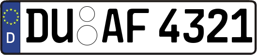 DU-AF4321