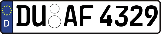 DU-AF4329