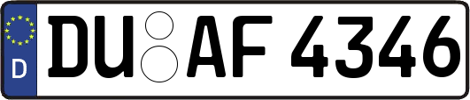 DU-AF4346