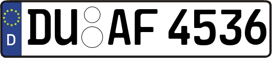 DU-AF4536