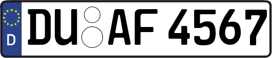 DU-AF4567
