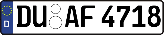 DU-AF4718
