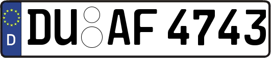 DU-AF4743