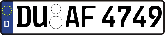 DU-AF4749