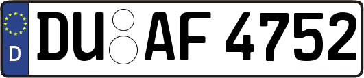 DU-AF4752