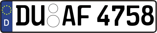 DU-AF4758