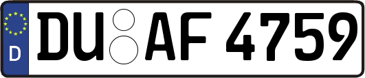 DU-AF4759