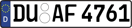 DU-AF4761