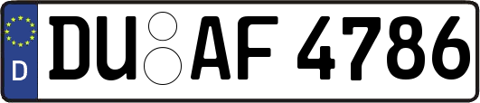 DU-AF4786