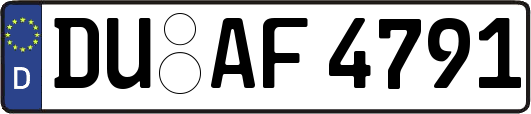DU-AF4791