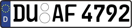 DU-AF4792