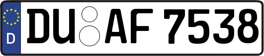 DU-AF7538