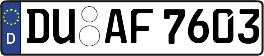 DU-AF7603
