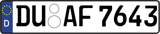 DU-AF7643