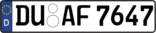 DU-AF7647