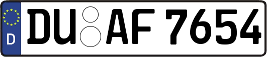 DU-AF7654