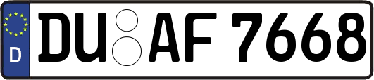 DU-AF7668